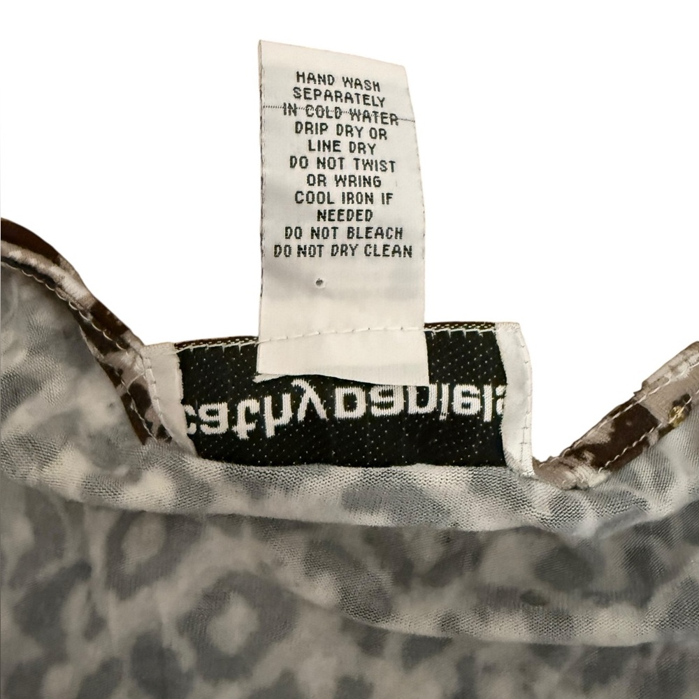 Cathy Daniels Blouse Leopard Print Sequin Embelli… - image 7